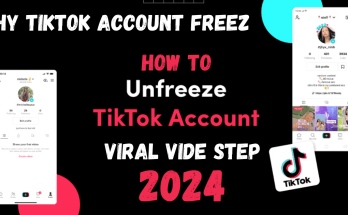 Unfreezing TikTok Your Account
