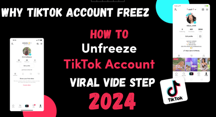 Unfreezing TikTok Your Account
